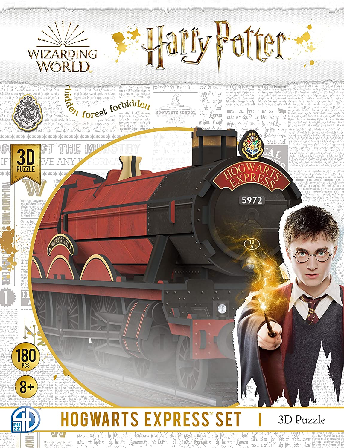 3D Puzzle: Harry Potter: Hogwarts Express (181 Pieces) - Image 3