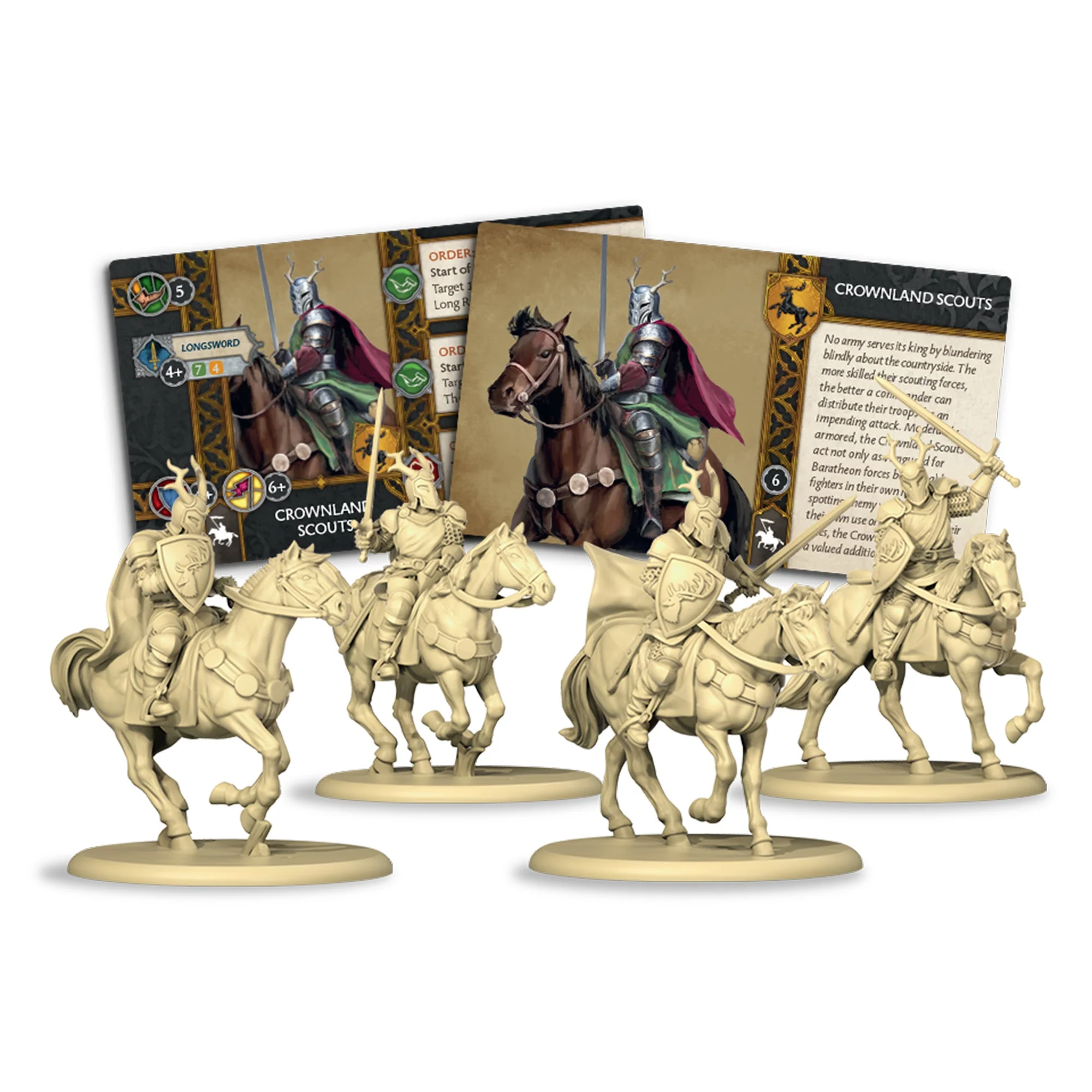 A Song of Ice & Fire: Tabletop Miniatures Game - Crownland Scouts - Image 5