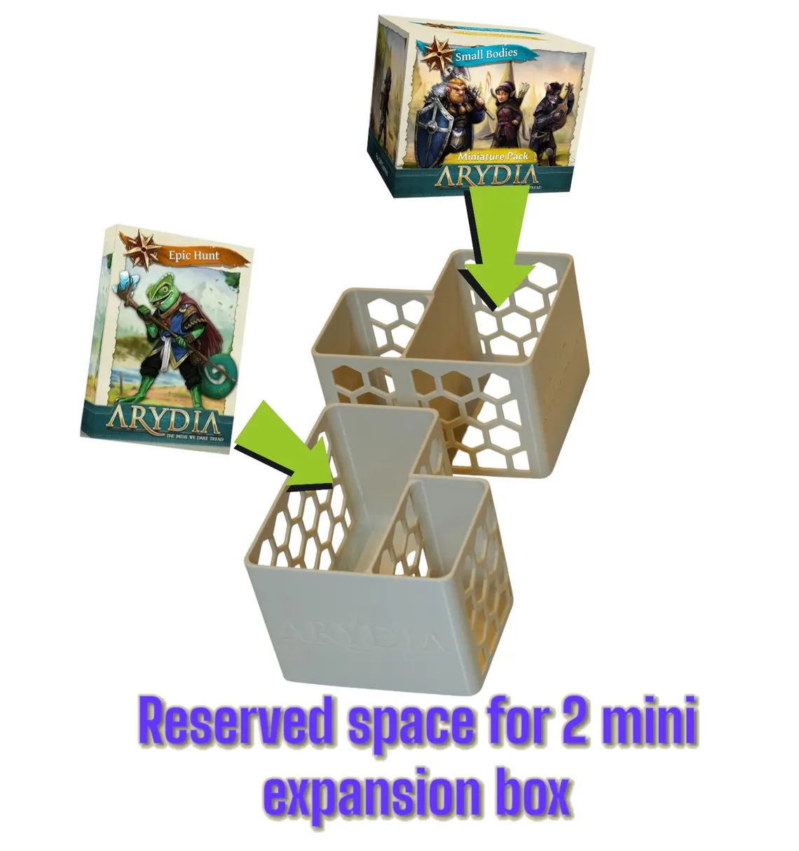 BGisGood - Arydia Map Holder Token Organizer Upgrade Insert - Image 6