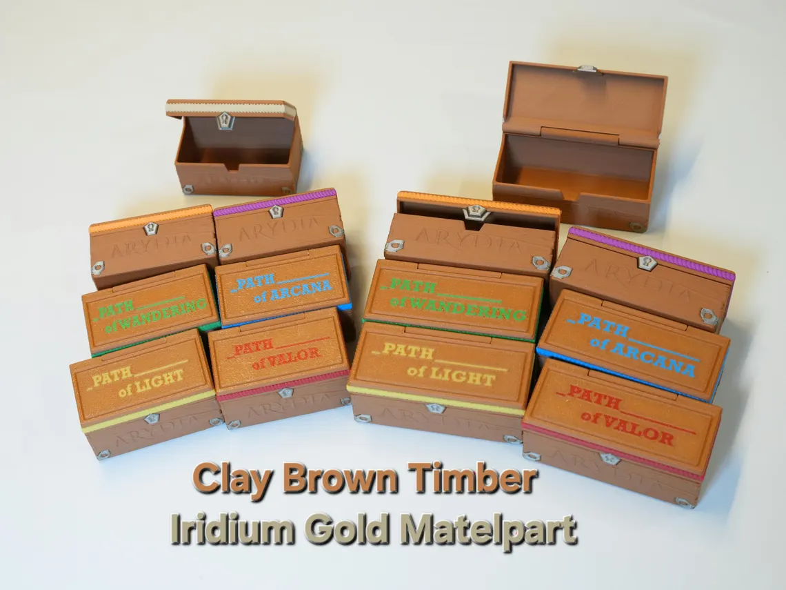 BGisGood - Arydia Wooden Treasure Chests - Game Upgrade (Extended-Sized Version: 7 Chests) - Image 4