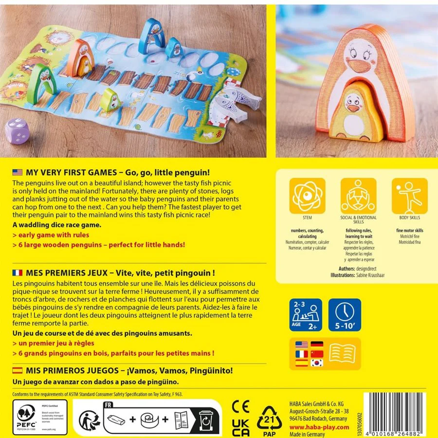My Very First Games - Go, Go, Little Penguin! (New Edition) - Image 3