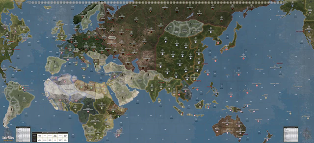 Axis & Allies 1940 Global Map - Image 2