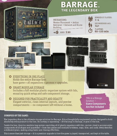 Barrage: The Legendary Box *PRE-ORDER* - Image 2