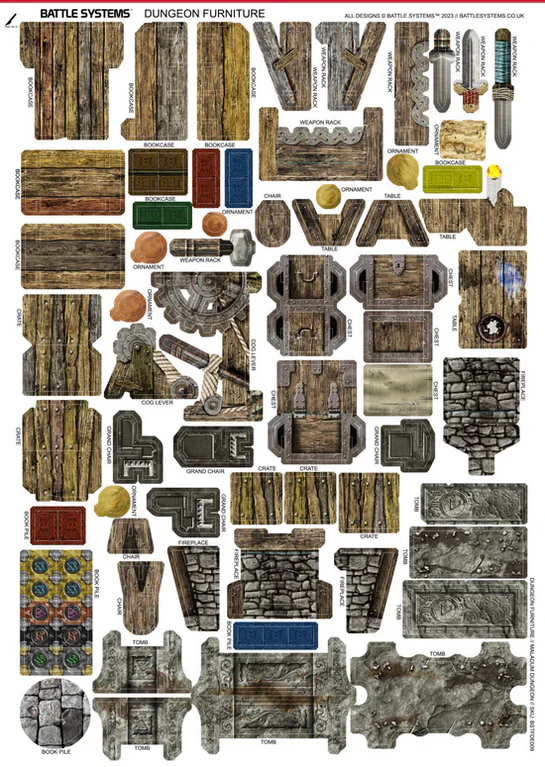 Battle Systems Fantasy Dungeon Furniture - Image 2