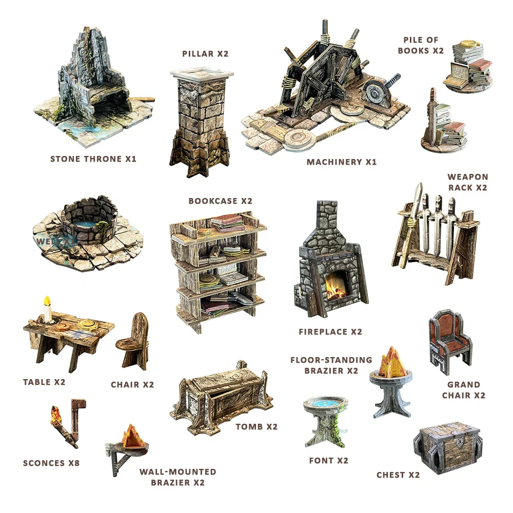 Battle Systems Fantasy Dungeon Terrain KS Edition - Image 4