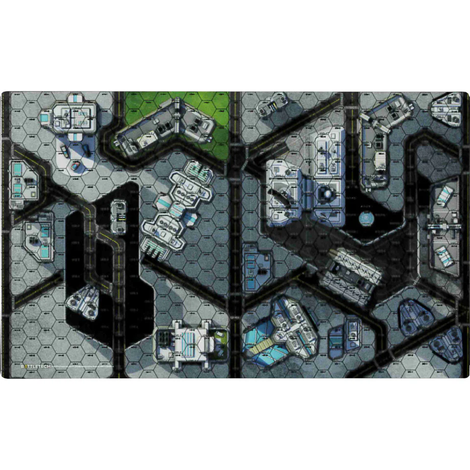 BattleTech BattleMat: City - HPG Heliport/Plaza - Image 2