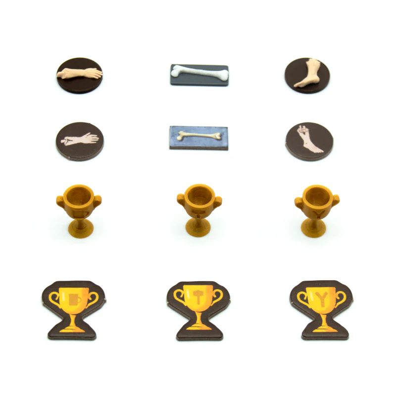 BGExpansions - Cthulhu: Death May Die - Fear of the Unknown (Season 3) Upgrade Kit (89 Pieces) - Image 4