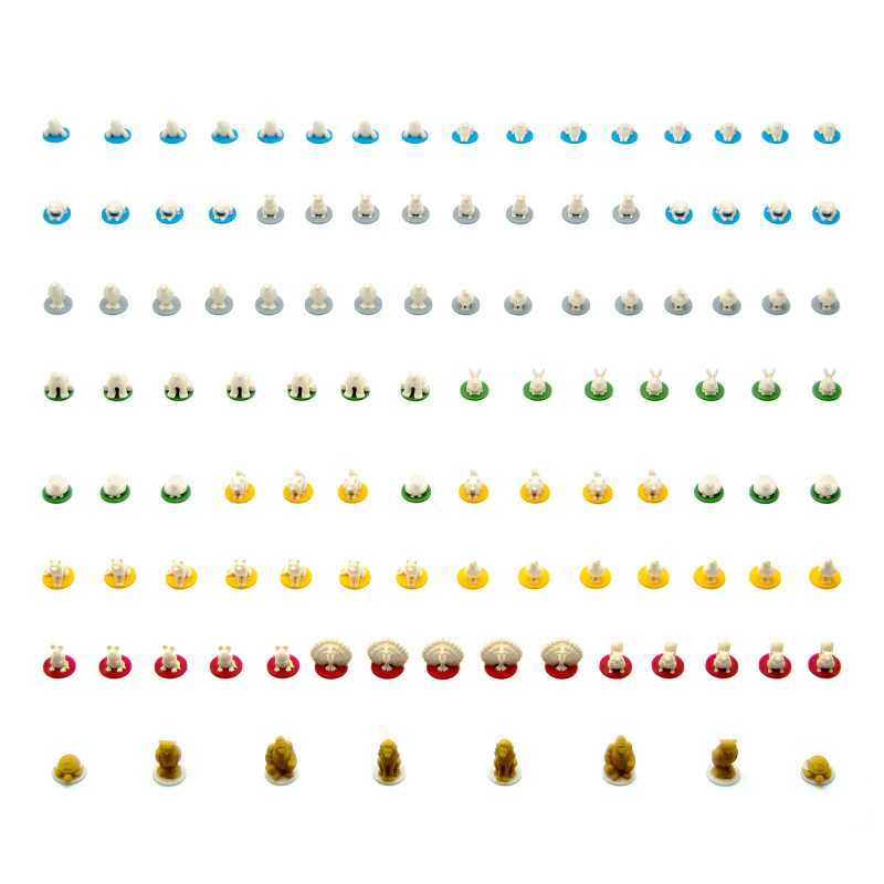 BGExpansions - Harmonies: 3D Animal Tokens (113 pieces) - Image 11