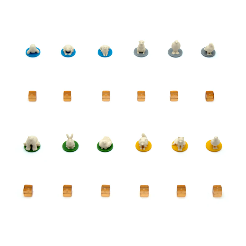 BGExpansions - Harmonies: 3D Animal Tokens (113 pieces) - Image 9