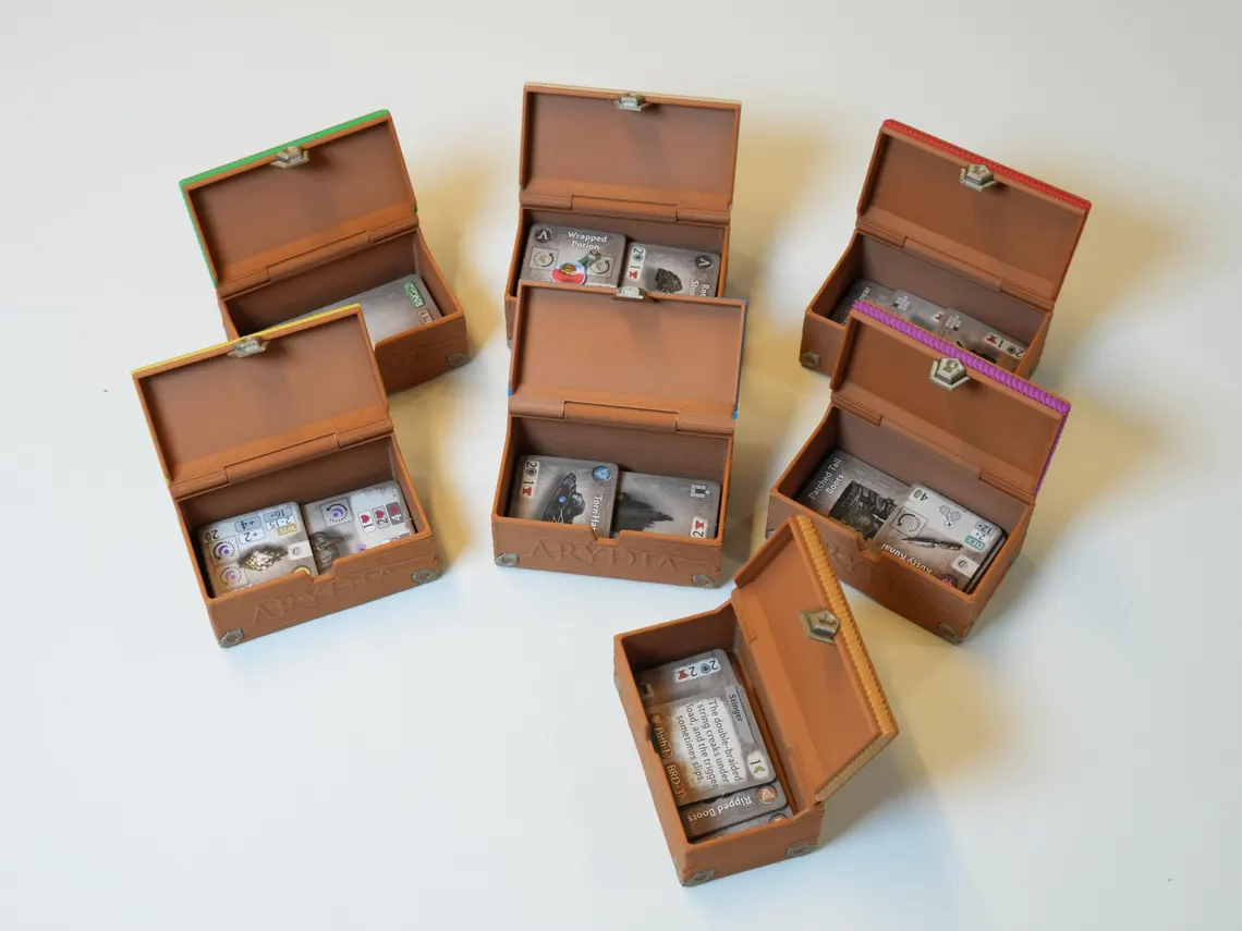 BGisGood - Arydia Wooden Treasure Chests - Game Upgrade (Extended-Sized Version: 7 Chests) - Image 3