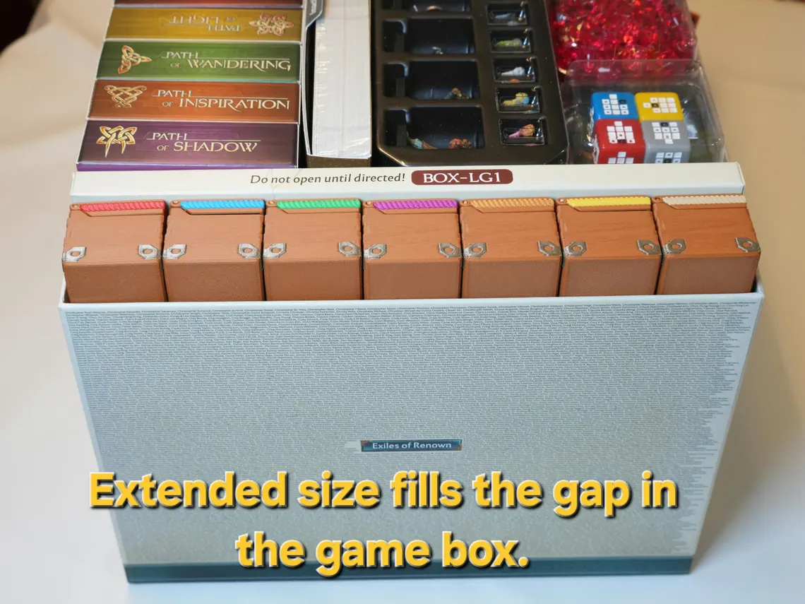 BGisGood - Arydia Wooden Treasure Chests - Game Upgrade (Extended-Sized Version: 7 Chests) - Image 5