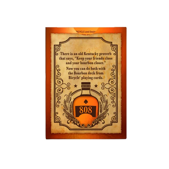 Bicycle Playing Cards - Bourbon Black Label *PRE-ORDER* - Image 2