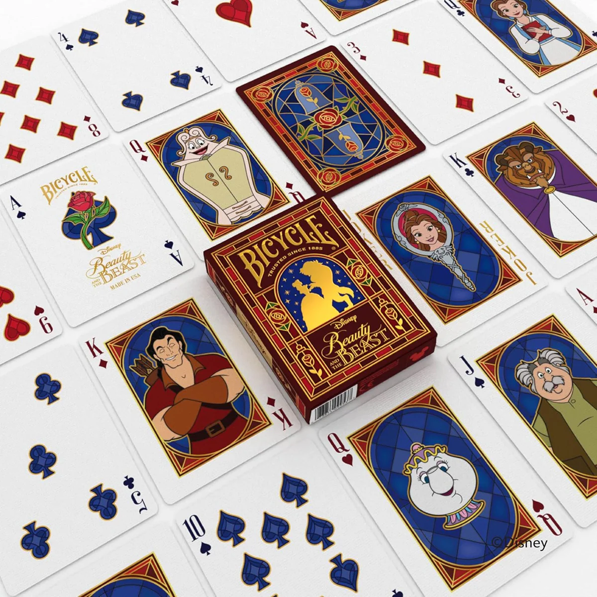 Bicycle Playing Cards - Disney: Beauty And The Beast - Image 2