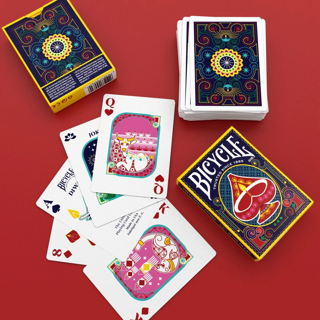Bicycle Playing Cards - Diwali *PRE-ORDER* - Image 2