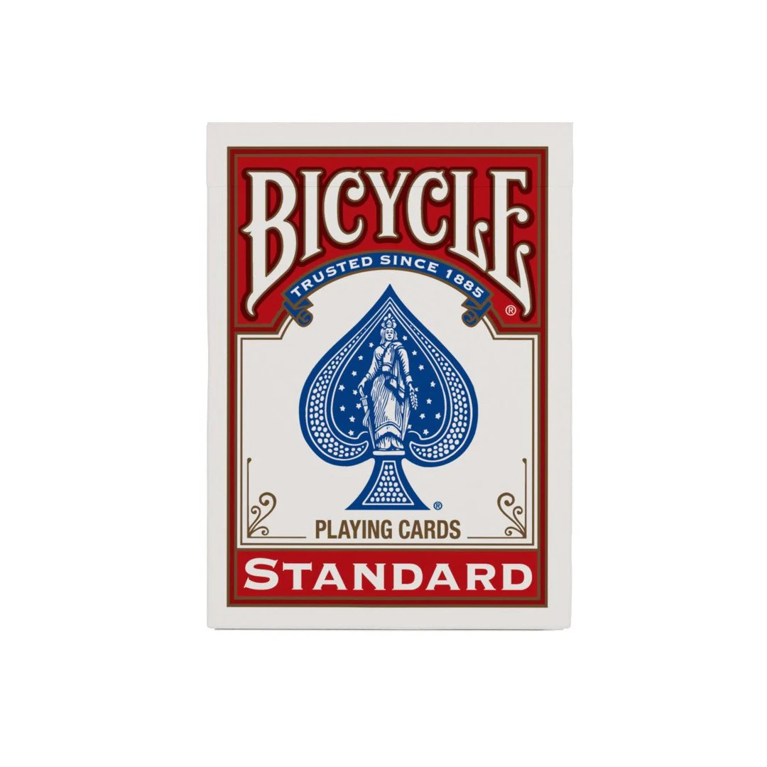 Bicycle Playing Cards - Poker Size (Red or Blue Single-Pack) - Image 2