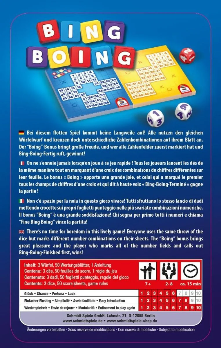 Bing Boing Travel Game (Metal Tin) (Import) - Image 2