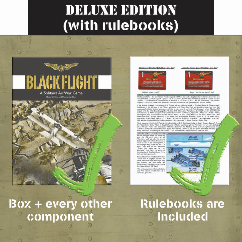 Black Flight (Deluxe Edition) (Rulebook & Historical Notes Included) - Image 2