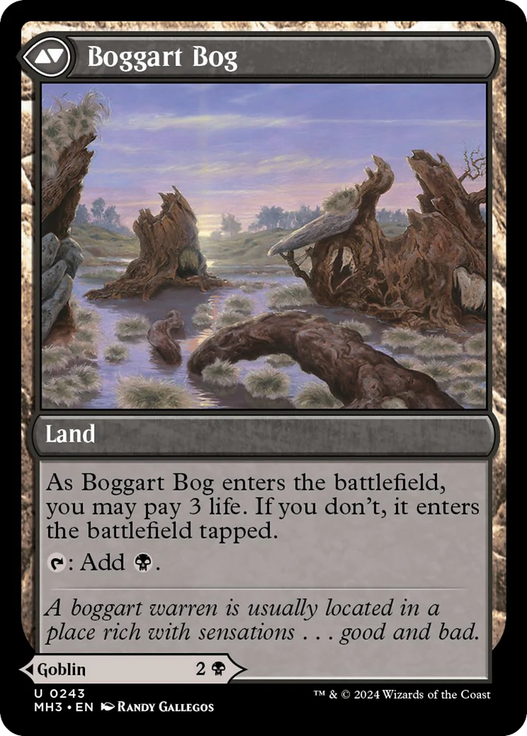 Boggart Trawler // Boggart Bog (MH3-243) - Modern Horizons 3 Foil [Uncommon] - Image 2