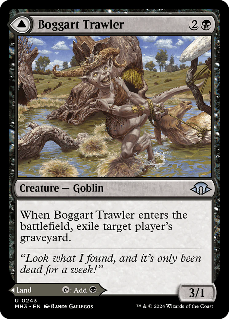 Boggart Trawler // Boggart Bog (MH3-243) - Modern Horizons 3 [Uncommon] - Image 3