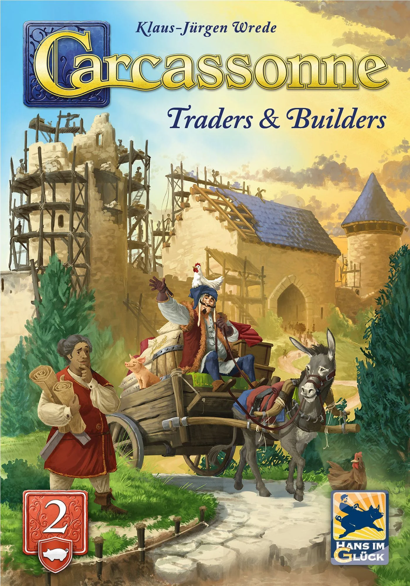 Carcassonne: Expansion 2 – Traders & Builders (Refresh)