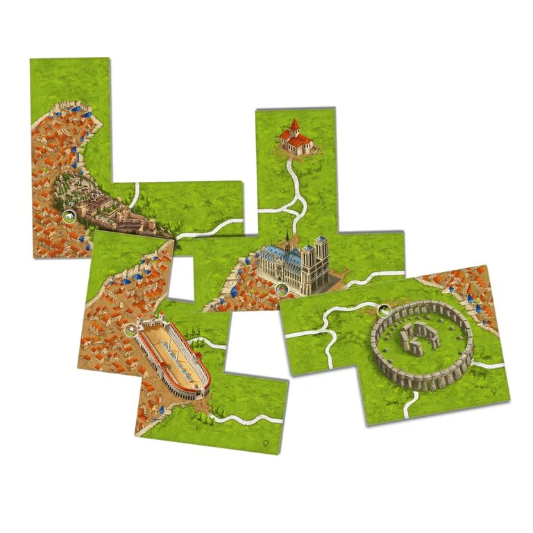 Carcassonne: The Wonders of Humanity (Import) - Image 2
