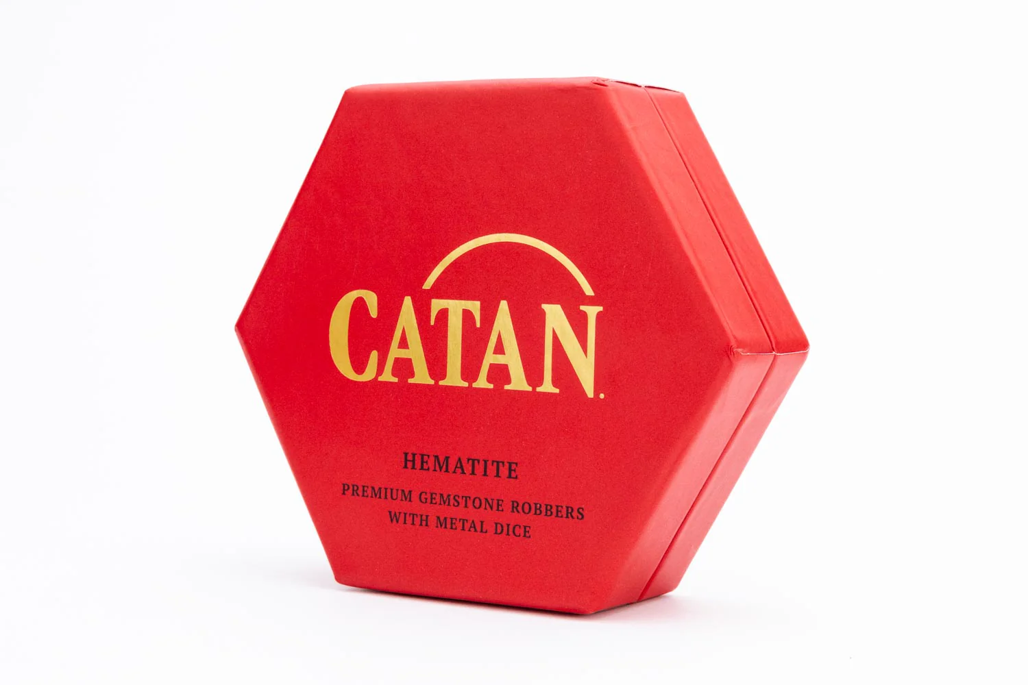 CATAN® Premium Robber & Metal Dice Set- Hematite - Image 4