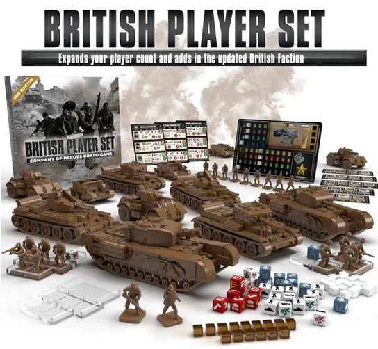 Company of Heroes: (2nd Edition): British Faction Player Set *PRE-ORDER* - Image 2