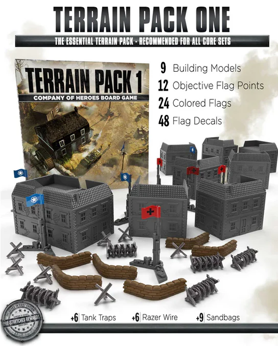 Company of Heroes (2nd Edition): Terrain Pack 1 *PRE-ORDER* - Image 2