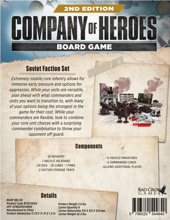 Company of Heroes (2nd Edition): Soviet Faction Player Set *PRE-ORDER* - Image 3