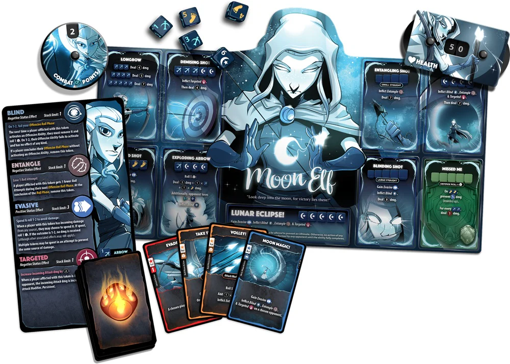 Dice Throne: Moon Elf *PRE-ORDER* - Image 2