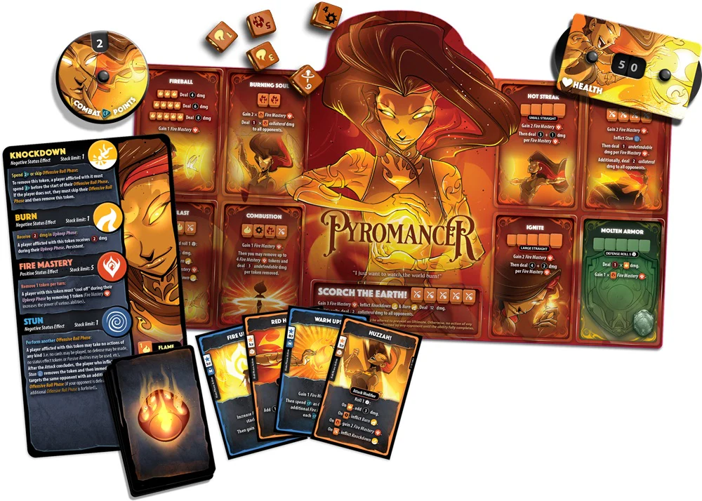 Dice Throne: Pyromancer *PRE-ORDER* - Image 2
