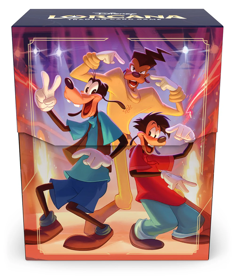 Disney Lorcana Set 9 Deck Box (80ct) - Fabled - Goof Troop - Image 2