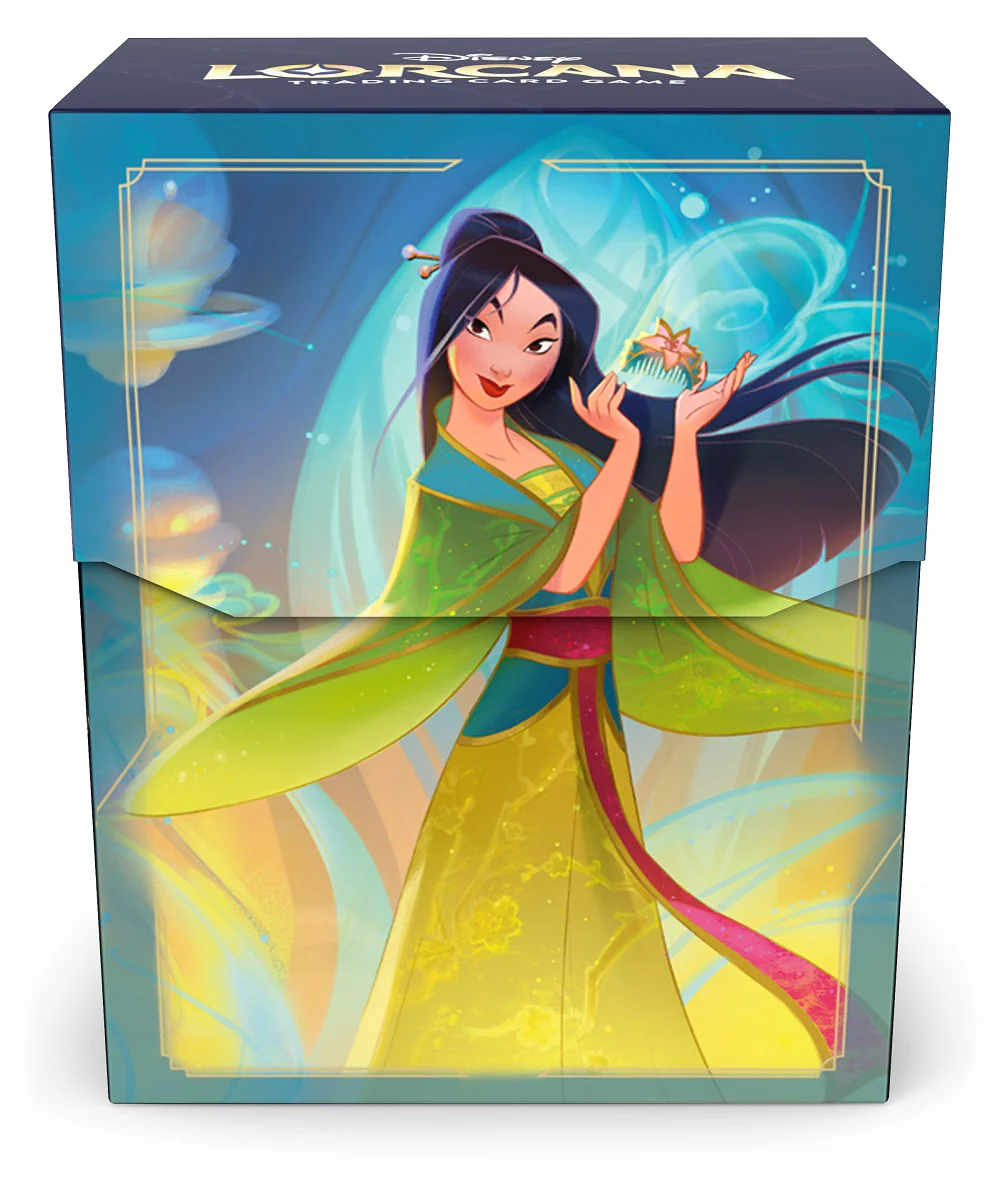Disney Lorcana Set 9 Deck Box (80ct) - Fabled - Mulan - Image 2