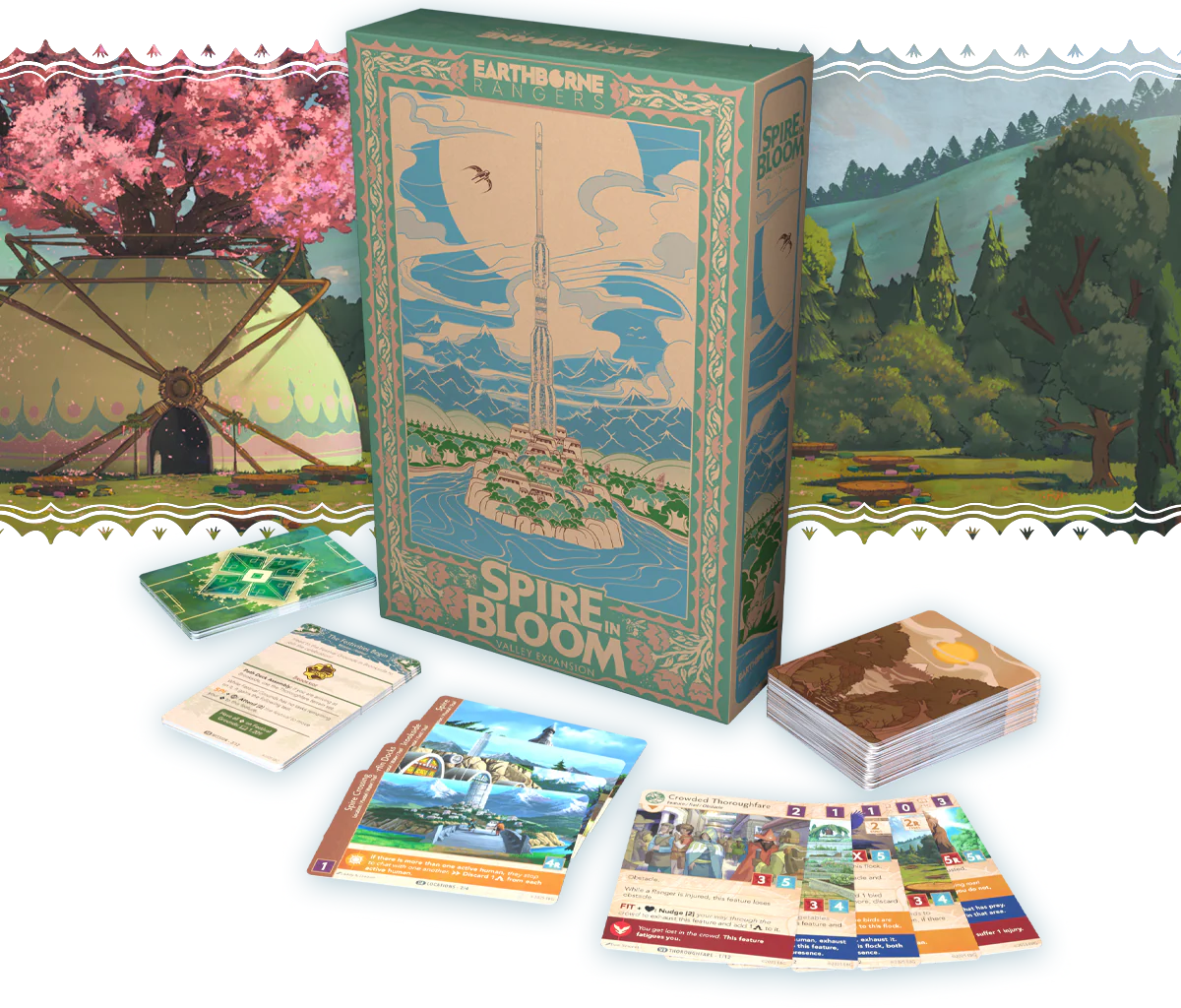 Earthborne Rangers: Spire in Bloom Valley Expansion