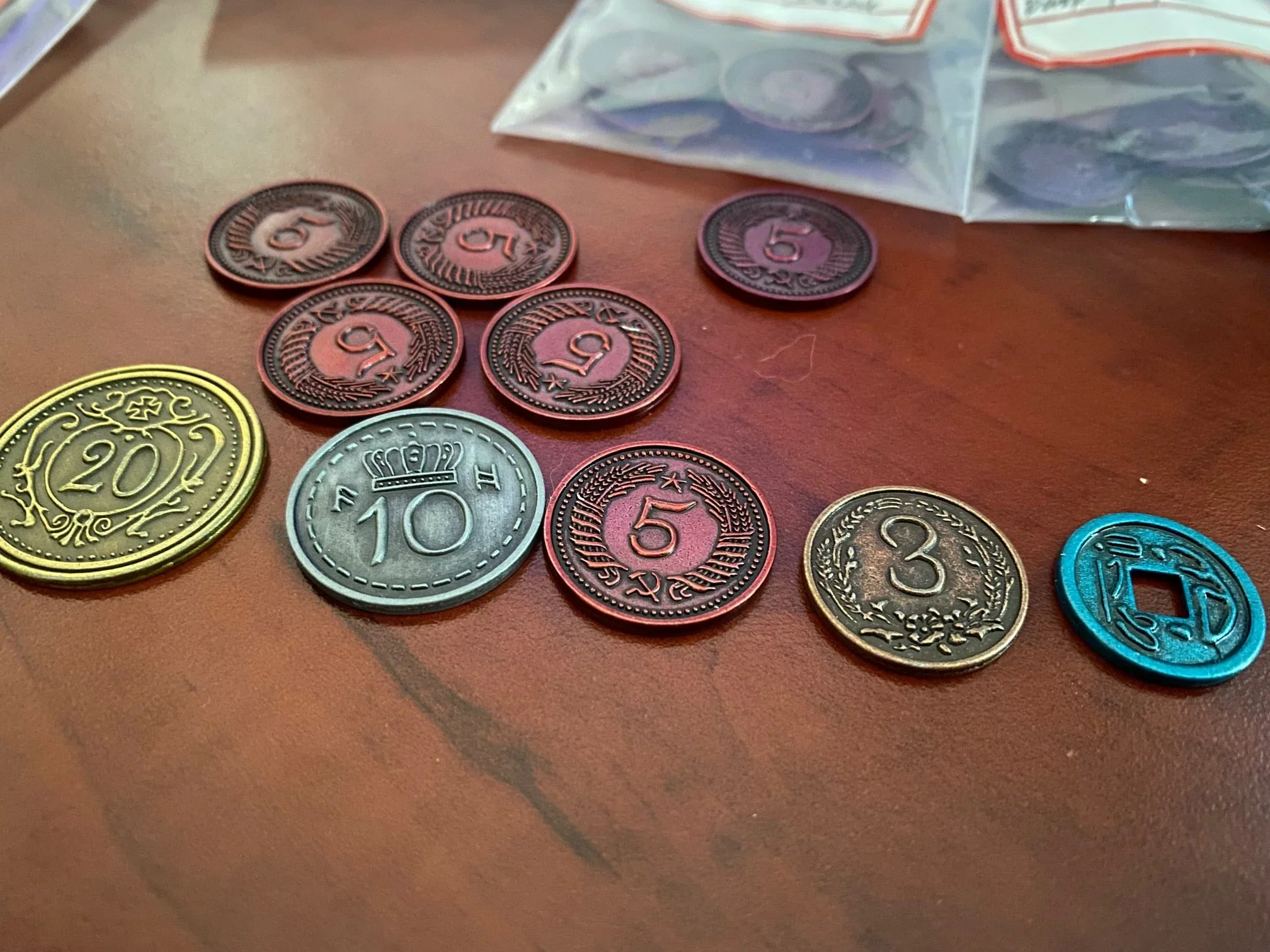 Scythe & Expeditions Metal Coins - Image 2