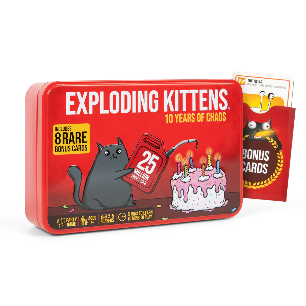 Exploding Kittens - 10th Anniversary (Classic Tin)