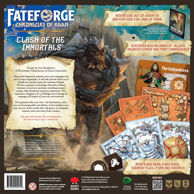 Fateforge: Chronicles of Kaan – Clash of the Immortals - Deluxe Edition - Image 2
