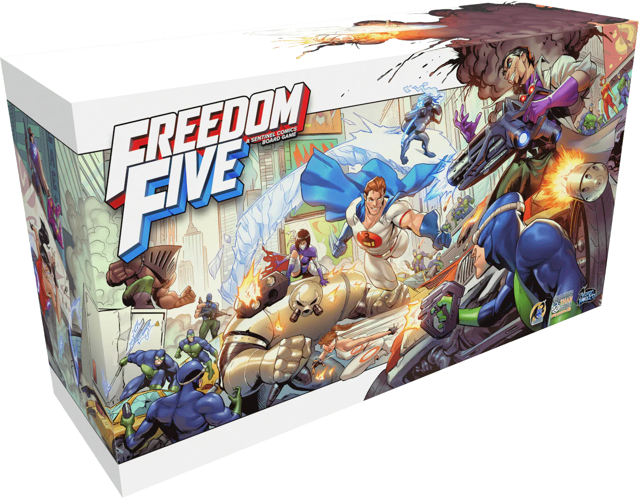 Freedom Five: A Sentinel Comics Board Game (Retail Edition)