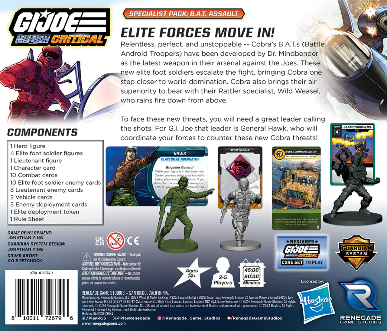 G.I. JOE: Mission Critical Specialist Pack: B.A.T. Assault - Image 2