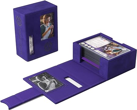 Gamegenic: Arkham Horror Investigator Deck Box: Mystic (Purple) - Image 2