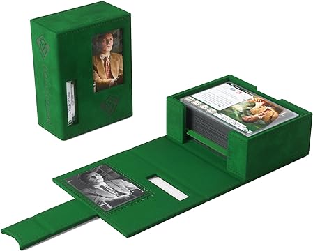 Gamegenic: Arkham Horror Investigator Deck Box: Rogue (Green) - Image 2