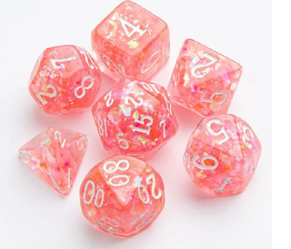 Gamegenic: Candy-like Series: Peach RPG Dice Set (7pcs) - Image 2