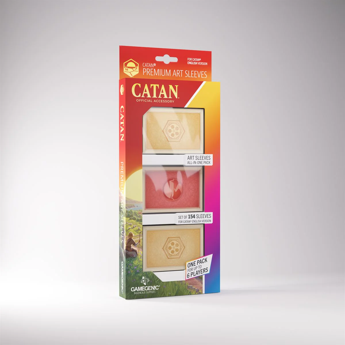 Gamegenic - Catan: Premium Art Sleeves (120ct)