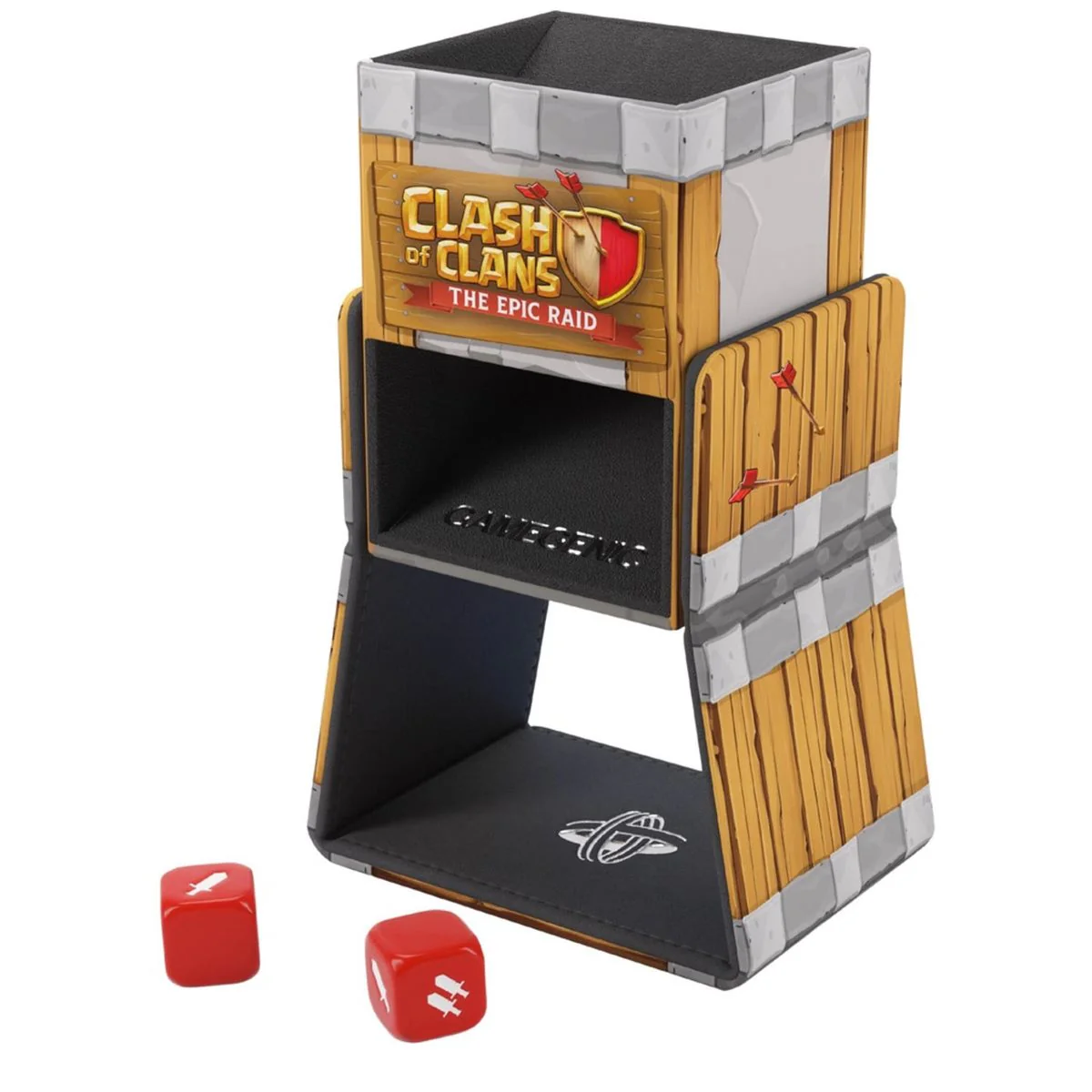 Gamegenic - Clash of Clans: Premium Ultra Compact Dice Tower Playmat *PRE-ORDER* - Image 2