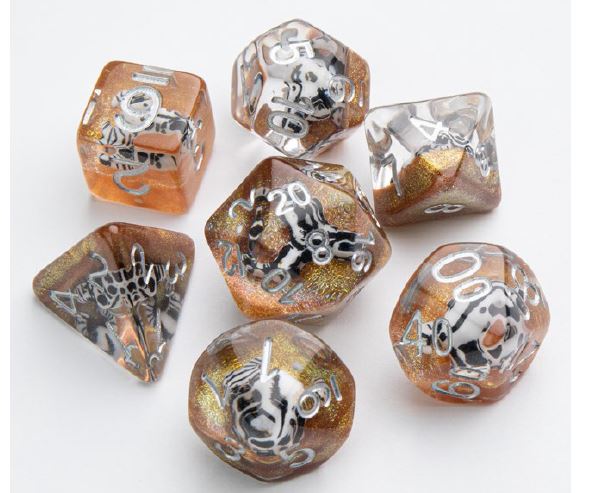 Gamegenic: Embraced Series: Death Valley Dice Set (7pcs) - Image 2
