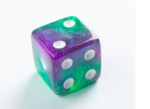 Gamegenic: Galaxy Series 16mm d6 Set: Aurora (12ct) - Image 2