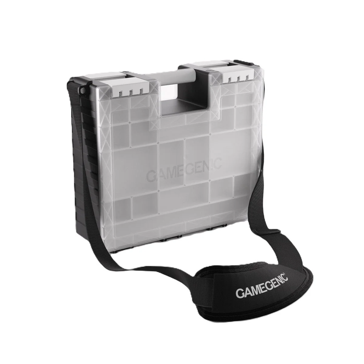 Gamegenic:Game Castle Storage - Black/White/Clear - Image 3