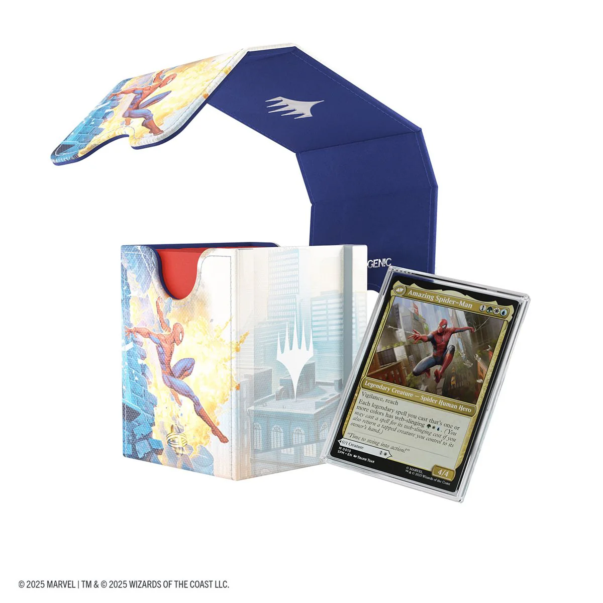 Gamegenic - Magic: The Gathering - Deck Box: Marvel's Spider-Man: Squire Plus XL (100ct) - Image 3