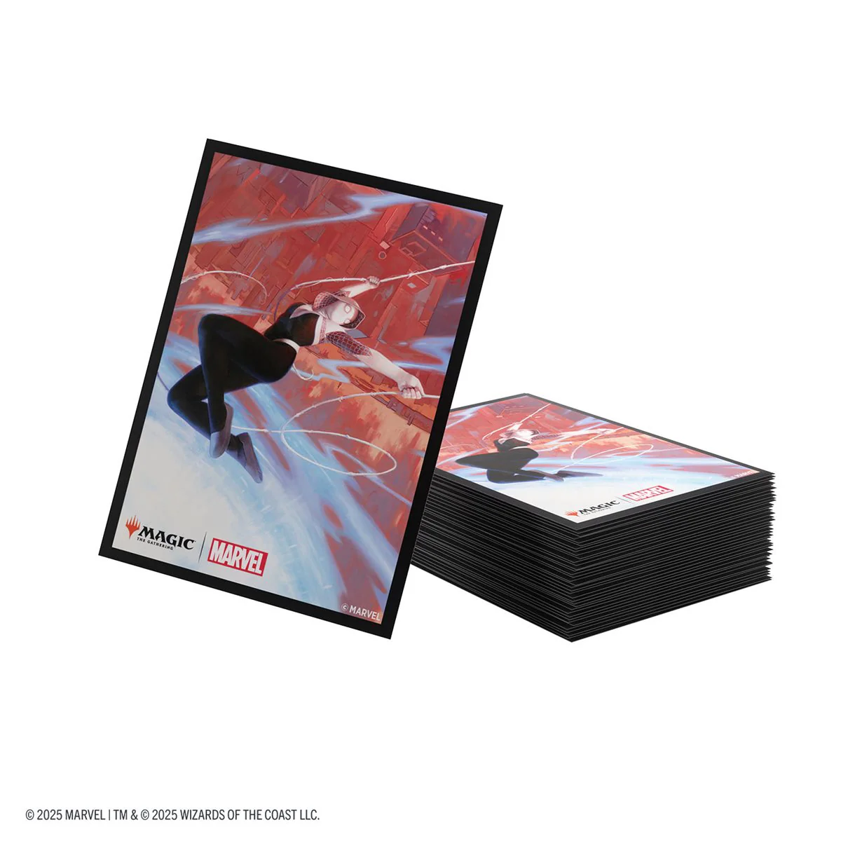 Gamegenic - Magic: The Gathering: Marvel's Spider-Man Premium Art Sleeves (105ct): Spider-Gwen - Image 3