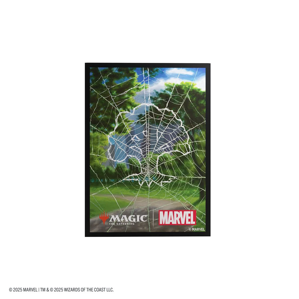 Gamegenic - Magic: The Gathering: Marvel's Spider-Man Premium Art Sleeves (105ct): Spider-Man Forest - Image 2